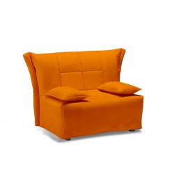 DIVANO-POLTRONA PRONTOLETTO SINGOLO DA 80X190 AVORIO + vari colori