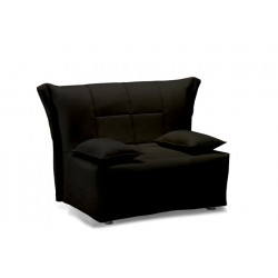 DIVANO-POLTRONA PRONTOLETTO SINGOLO DA 80X190 Arancio + vari colori