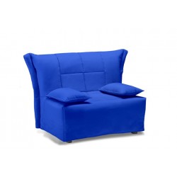 DIVANO-POLTRONA PRONTOLETTO SINGOLO DA 80X190 NERO + vari colori
